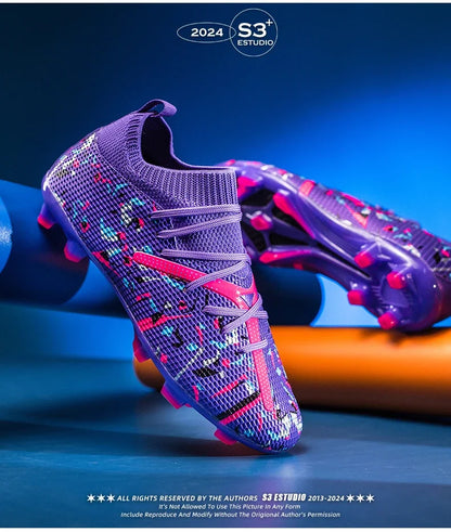 Men Football Shoes Society Soccer Shoes Sneaker Non Slip Professional Training Women Indoor Cleats Sports Wear Football Boots