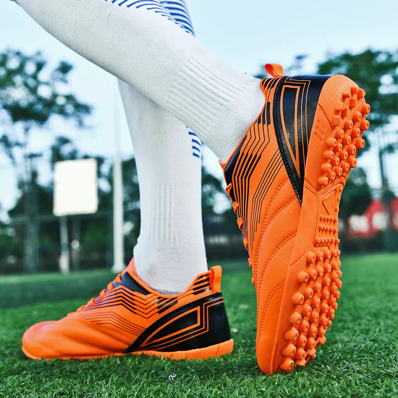 Men Soccer Shoes Professional Match Football Boots Futsal Wholesale Training Comfortable TF High-quality Non Slip Outdoor Shoes