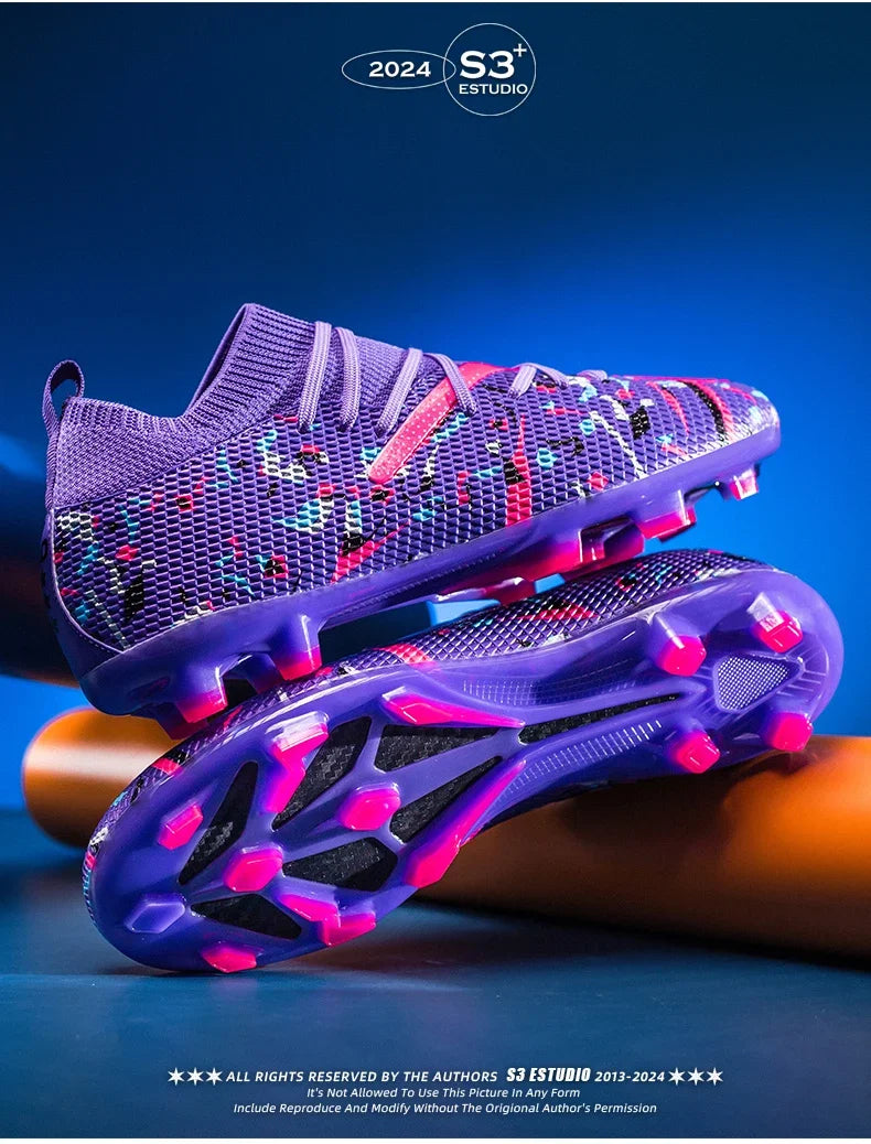 Men Football Shoes Society Soccer Shoes Sneaker Non Slip Professional Training Women Indoor Cleats Sports Wear Football Boots