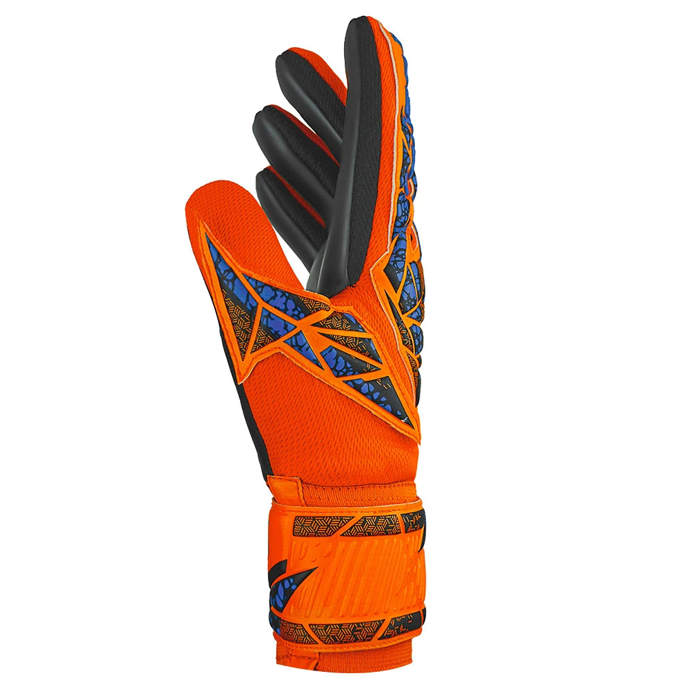 Goalkeeper Gloves Kids Adults Anti-Slip Latex Football High Quality Soccer Strong Grip Match Training Wrist Strap Goalie Glove