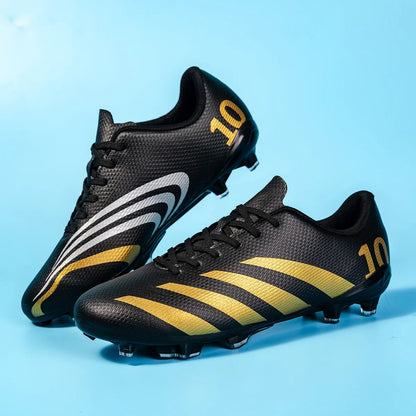 New Training Sport Soccer Shoes Ultralight Professional Grass Outdoor Football Boots Cleats High-quality Unisex TF/FG Sneakers