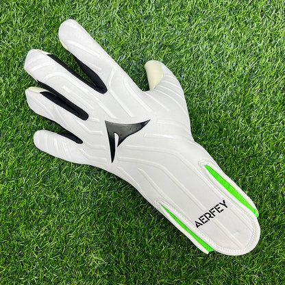 AERFEY Football Soccer Goalkeeper Gloves Thickened latex 4 mm Adults Teenager Goalkeeper Soccer Goalie Gloves