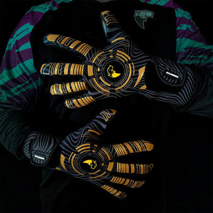 Professional Football Goalkeeper Gloves Kids Adults Latex Thickened Protection Child Goalkeeper Teenager Goalie Soccer Gloves