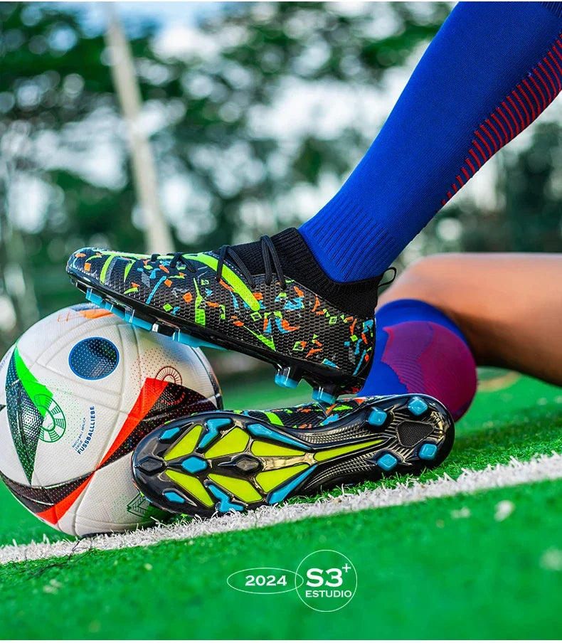 Men Football Shoes Society Soccer Shoes Sneaker Non Slip Professional Training Women Indoor Cleats Sports Wear Football Boots