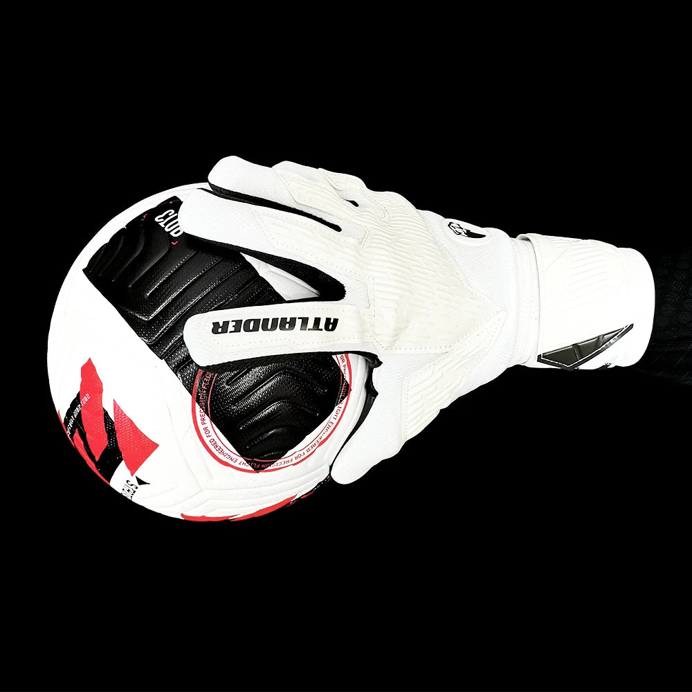 Goalkeeper Gloves Kids Adults Anti-Slip Latex Football High Quality Soccer Strong Grip Match Training Wrist Strap Goalie Glove