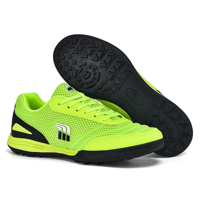New Arrival Men's Soccer Shoes with Long Spike for Outdoor Training in Spring and Autumn Man Football Training Teenager Sneakers