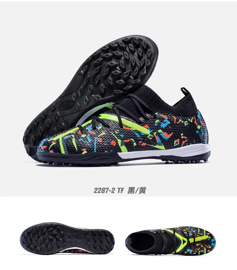 Men Football Shoes Society Soccer Shoes Sneaker Non Slip Professional Training Women Indoor Cleats Sports Wear Football Boots