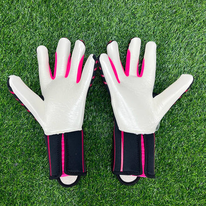 AERFEY Football Soccer Goalkeeper Gloves Thickened latex 4 mm Adults Teenager Goalkeeper Soccer Goalie Gloves
