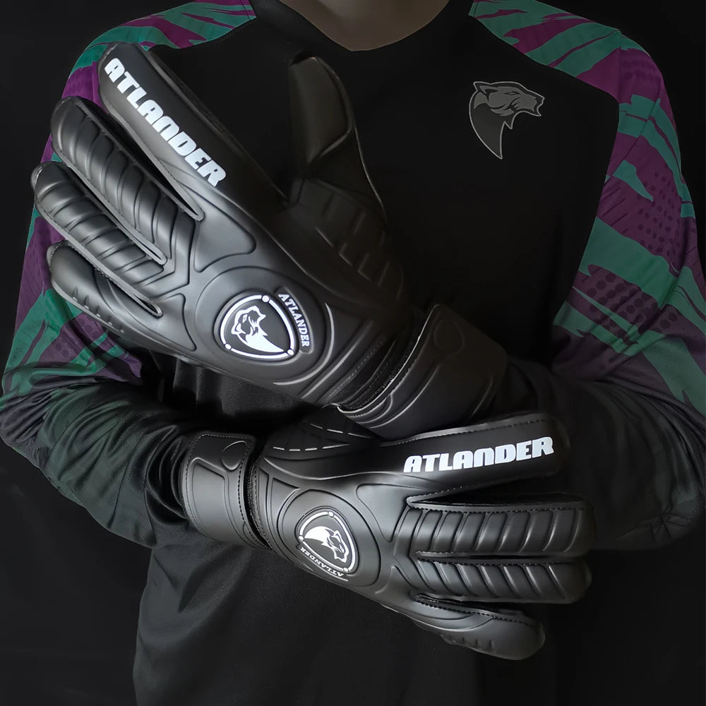 Fingersave Goalkeeper Gloves Football Wrist Strap Latex Finger Save Guard Protection Kids Adult Soccer Strong Grip Goalie Glove