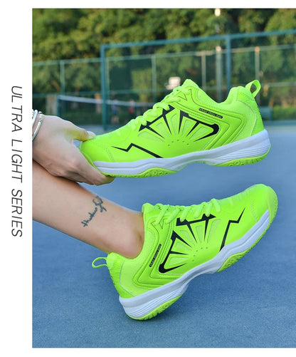 Men Badminton Shoes Competition Wear Resistant Table Tennis Shoes Non-slip Outdoor Couple Sneakers High Quality futsal Shoes