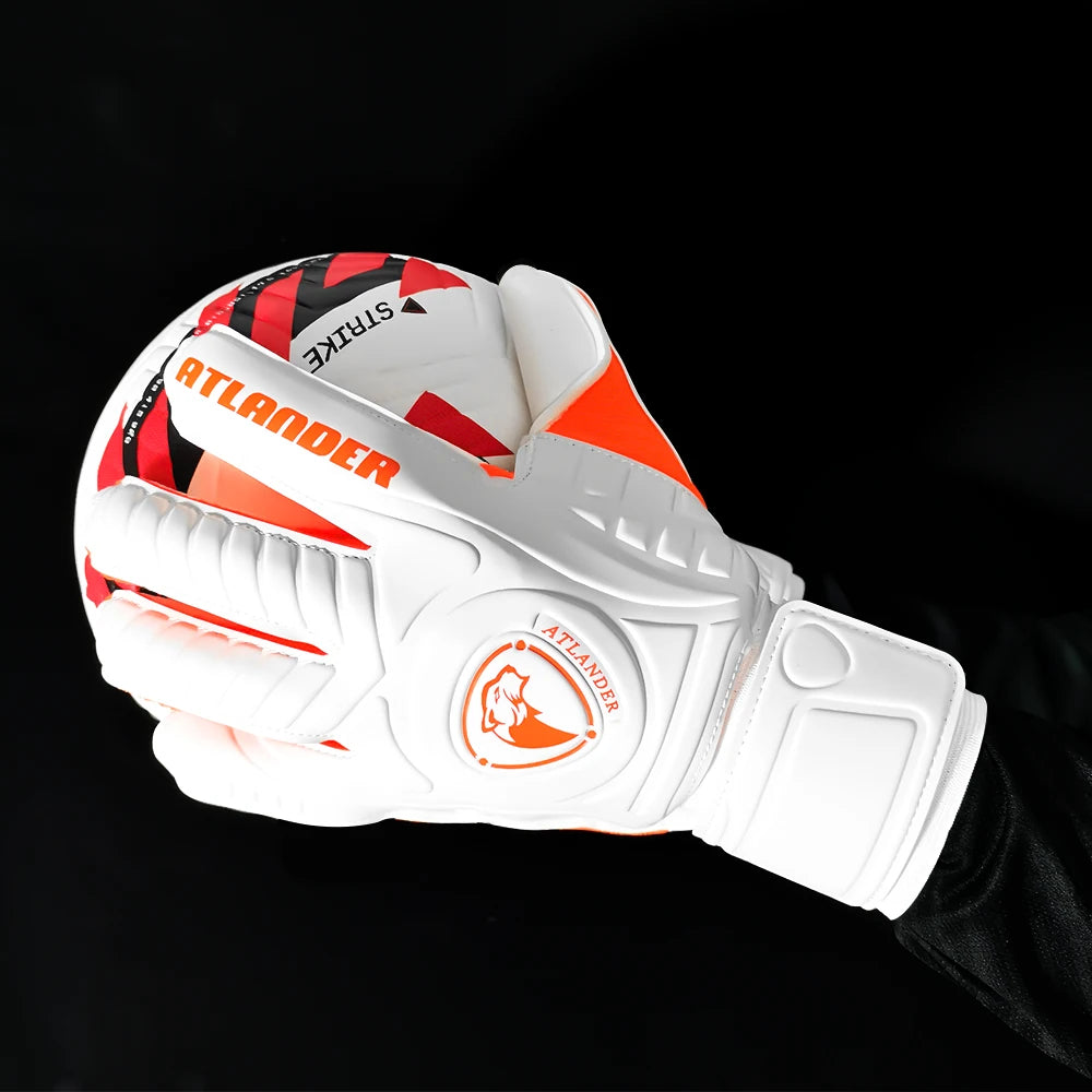 Fingersave Goalkeeper Gloves Football Wrist Strap Latex Finger Save Guard Protection Kids Adult Soccer Strong Grip Goalie Glove