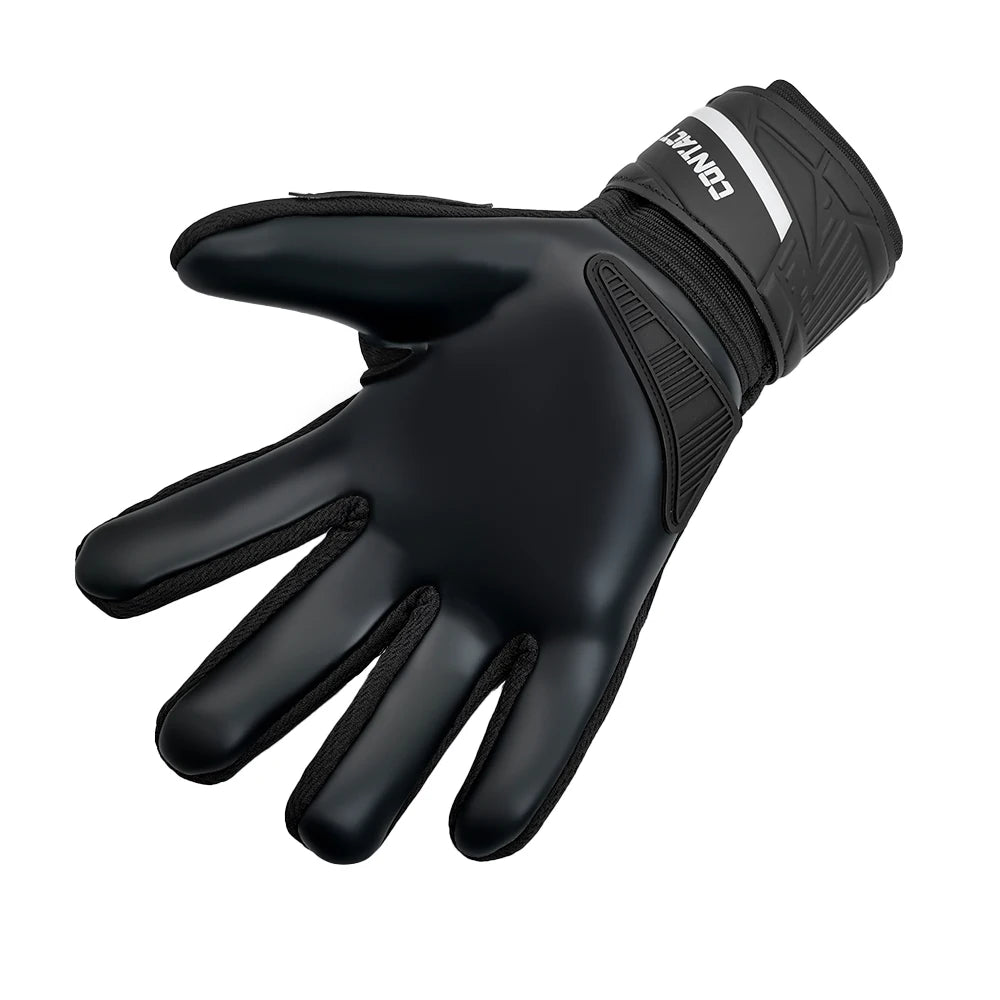 Goalkeeper Gloves Kids Adults Anti-Slip Latex Football High Quality Soccer Strong Grip Match Training Wrist Strap Goalie Glove