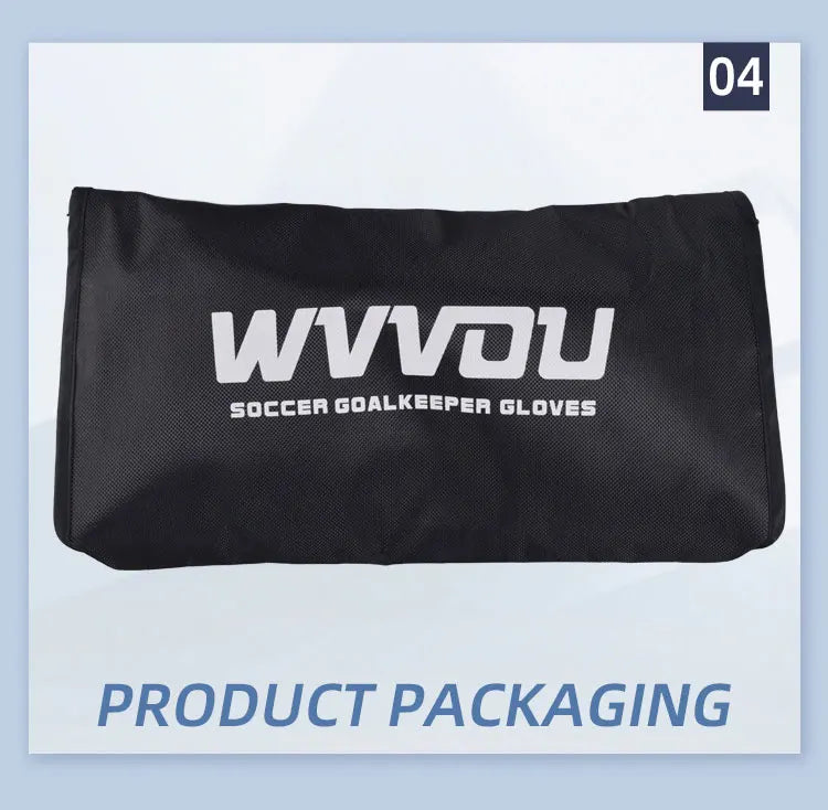 WVVOU Soccer Goalie Gloves for Adults and Youth, High Performance Goalkeeper Gloves with 5 Detachable Finger Saves