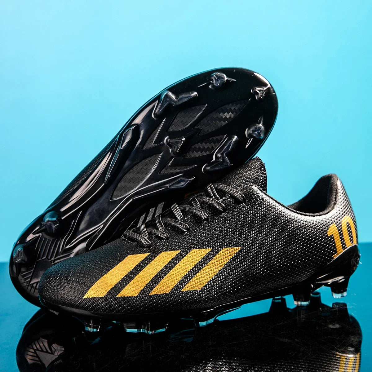 New Training Sport Soccer Shoes Ultralight Professional Grass Outdoor Football Boots Cleats High-quality Unisex TF/FG Sneakers