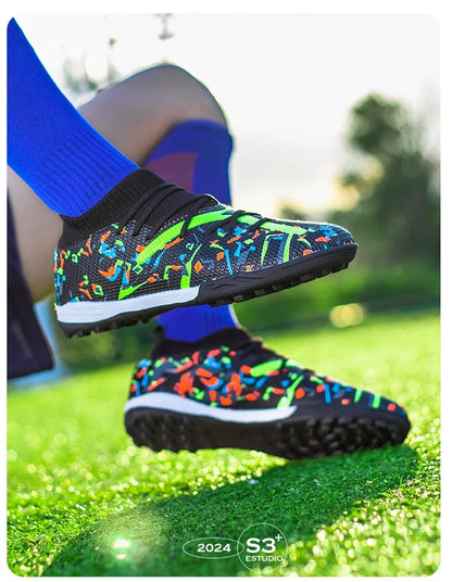 Men Football Shoes Society Soccer Shoes Sneaker Non Slip Professional Training Women Indoor Cleats Sports Wear Football Boots