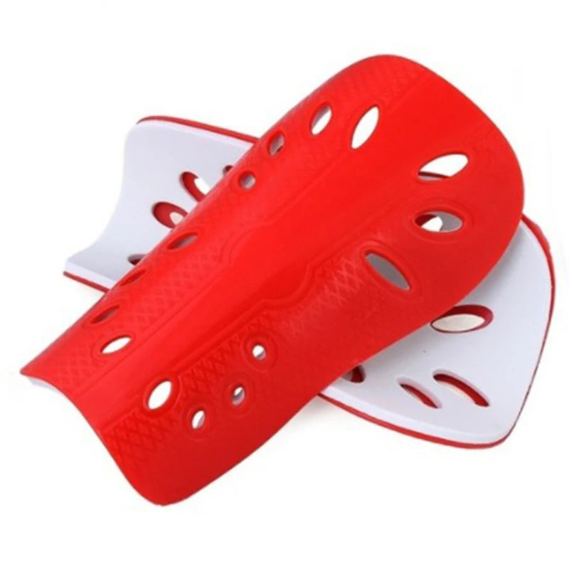 1 Pair Football Shin Pads Plastic Soccer Guards Leg Protector For Kids Adult Protective Gear Breathable Shin Guard 5 Colors
