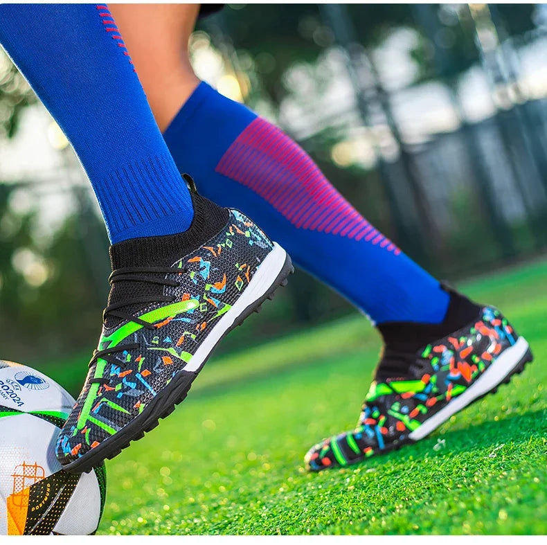Men Football Shoes Society Soccer Shoes Sneaker Non Slip Professional Training Women Indoor Cleats Sports Wear Football Boots