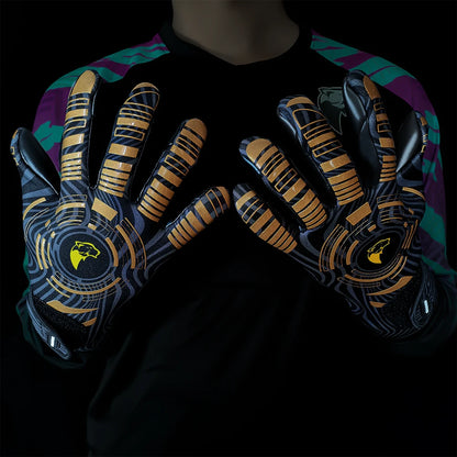 Professional Football Goalkeeper Gloves Kids Adults Latex Thickened Protection Child Goalkeeper Teenager Goalie Soccer Gloves