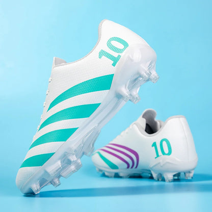 New Training Sport Soccer Shoes Ultralight Professional Grass Outdoor Football Boots Cleats High-quality Unisex TF/FG Sneakers