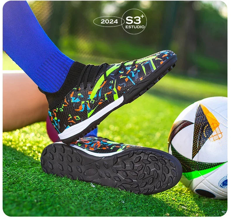 Men Football Shoes Society Soccer Shoes Sneaker Non Slip Professional Training Women Indoor Cleats Sports Wear Football Boots