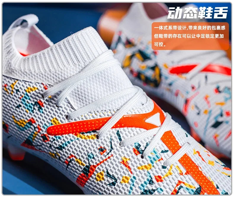 Men Football Shoes Society Soccer Shoes Sneaker Non Slip Professional Training Women Indoor Cleats Sports Wear Football Boots