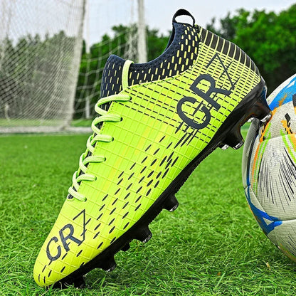 New Men Soccer Shoes Unisex Drop Shipping Football Boots Breathable Sports Cleats Professional Outdoor Ultralight Non-slip