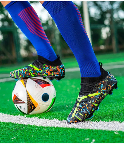 Men Football Shoes Society Soccer Shoes Sneaker Non Slip Professional Training Women Indoor Cleats Sports Wear Football Boots
