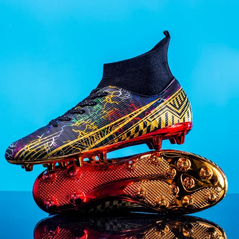 New Men Soccer Shoes Breathable Professional Unisex Non-slip Football Boots Sports New Cleats Drop Shipping Ultralight