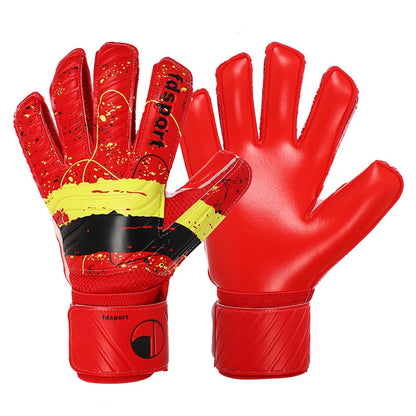 New Latex Football Goalkeeper Gloves Thickened Football Professional Protection Adults Teenager Goalkeeper Soccer Goalie Gloves