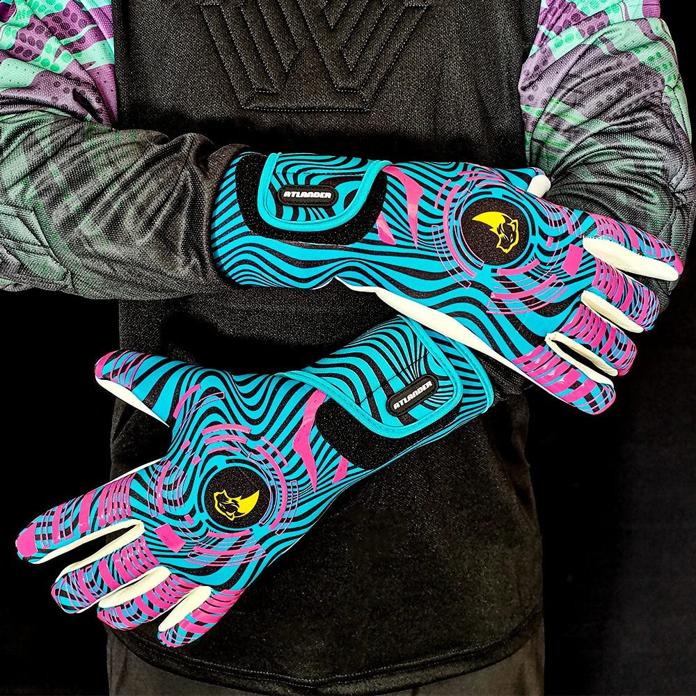Professional Football Goalkeeper Gloves Kids Adults Latex Thickened Protection Child Goalkeeper Teenager Goalie Soccer Gloves