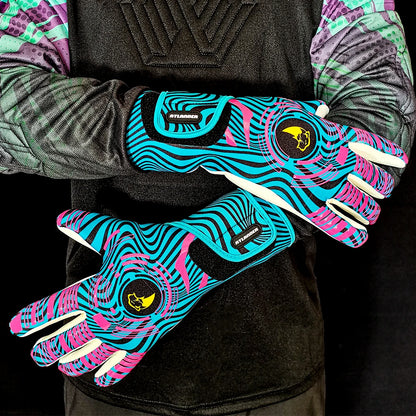 Professional Football Goalkeeper Gloves Kids Adults Latex Thickened Protection Child Goalkeeper Teenager Goalie Soccer Gloves