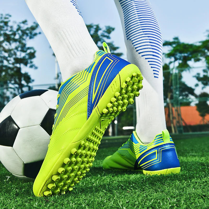 Men Soccer Shoes Professional Match Football Boots Futsal Wholesale Training Comfortable TF High-quality Non Slip Outdoor Shoes