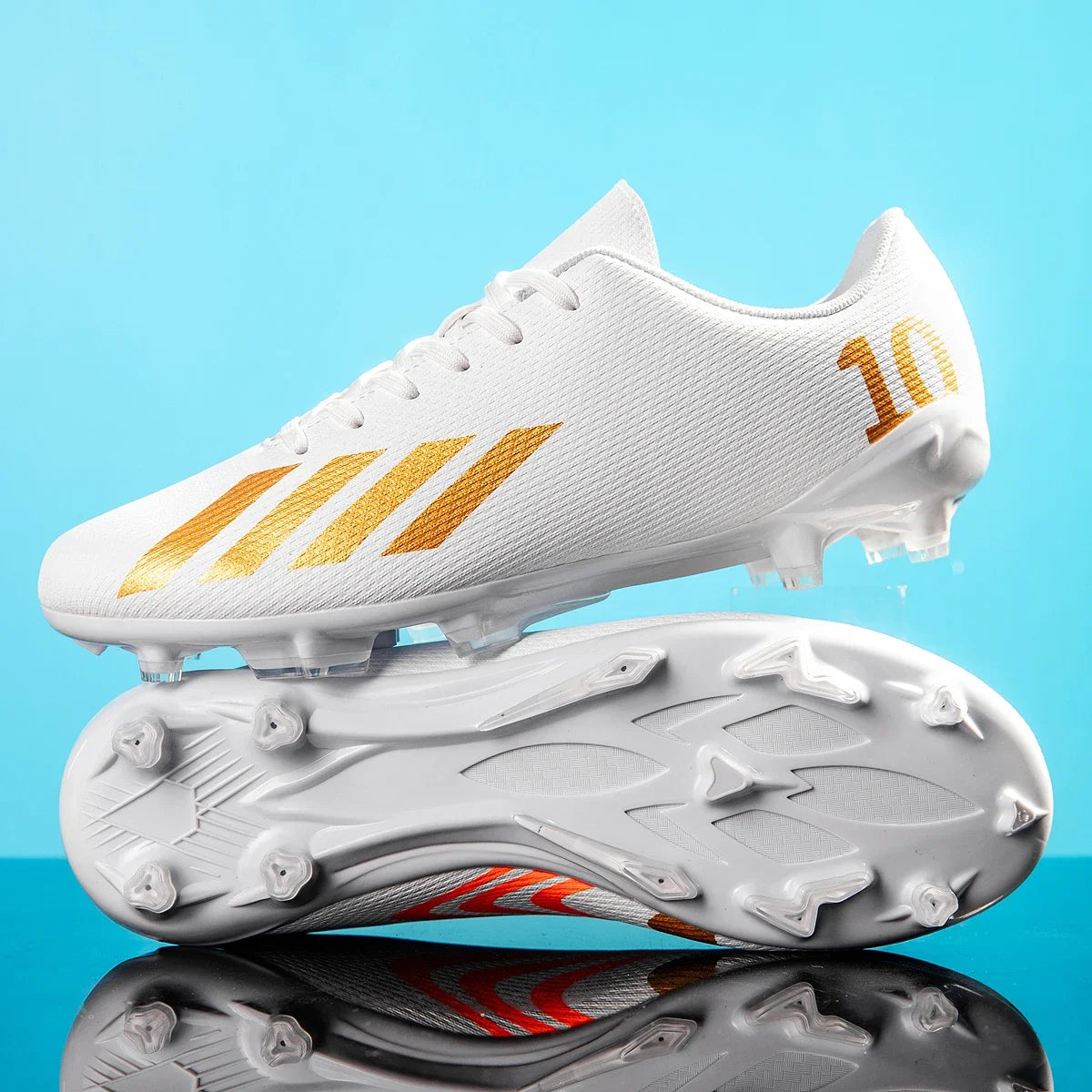 New Training Sport Soccer Shoes Ultralight Professional Grass Outdoor Football Boots Cleats High-quality Unisex TF/FG Sneakers