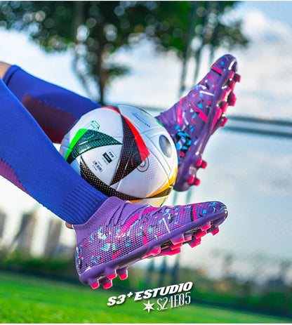 Men Football Shoes Society Soccer Shoes Sneaker Non Slip Professional Training Women Indoor Cleats Sports Wear Football Boots