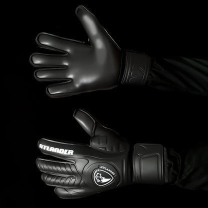 Kids Adult Fingersave Goalkeeper Gloves Football Wrist Strap Latex Finger Save Guard Protection Soccer Strong Grip Goalie Glove