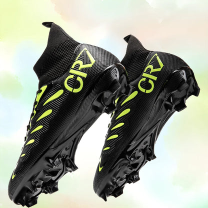 New Men Soccer Shoes Kids Cleats Grass Adult Professional Football Boots Ultralight Non-Slip Boys Training Shoes Drop Shipping