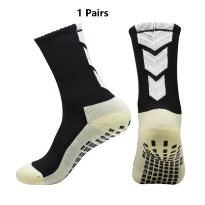 Grip Soccer Socks Anti Slip Non Slip Men's Athletic Socks for Football Basketball Sports, 1/10/12/20 Pair 2025