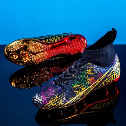 New Men Soccer Shoes Breathable Professional Unisex Non-slip Football Boots Sports New Cleats Drop Shipping Ultralight