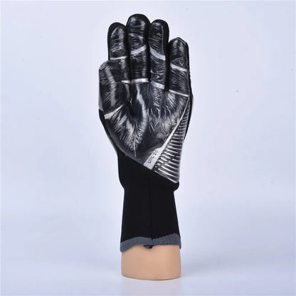 ROXXANA Kids Adults Goalkeeper Gloves Goalie Gloves Thicken Latex Football Soccer Anti-Slip Soccer Breathable Children Goalie