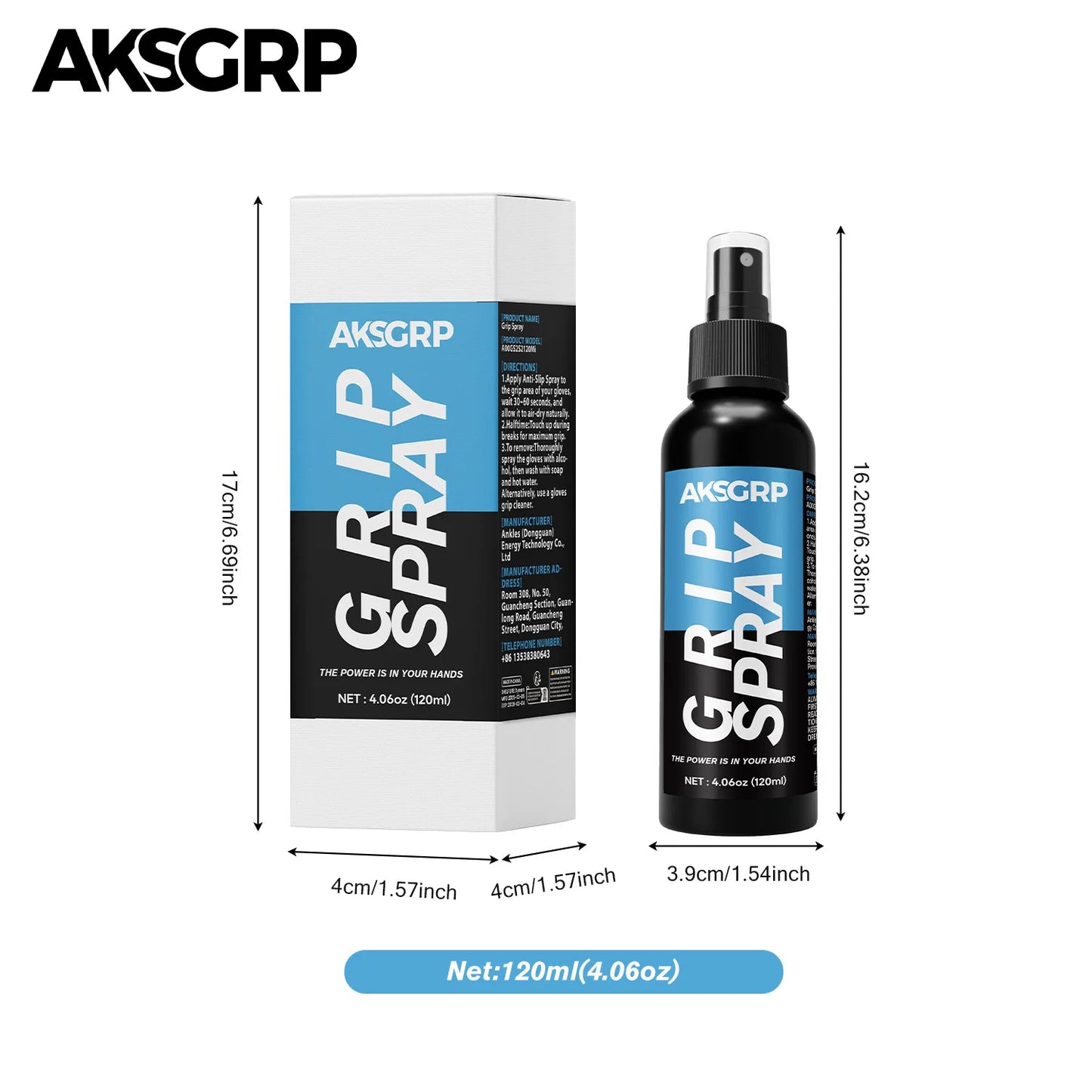 120ml Goalkeeper Glove Spray Football Grip Spray for Goalkeeping Gloves Non-slip Enhanced Sticky Baseball Replacement Glove Glue